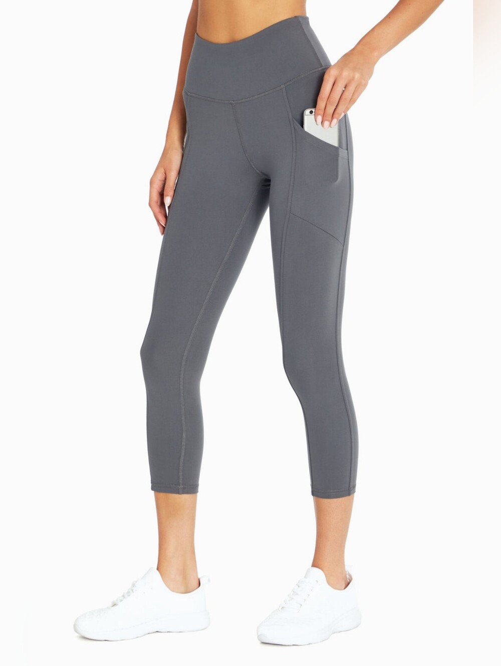 Marika Drew Side Pocket Tummy Control Mid Calf Capri Medium